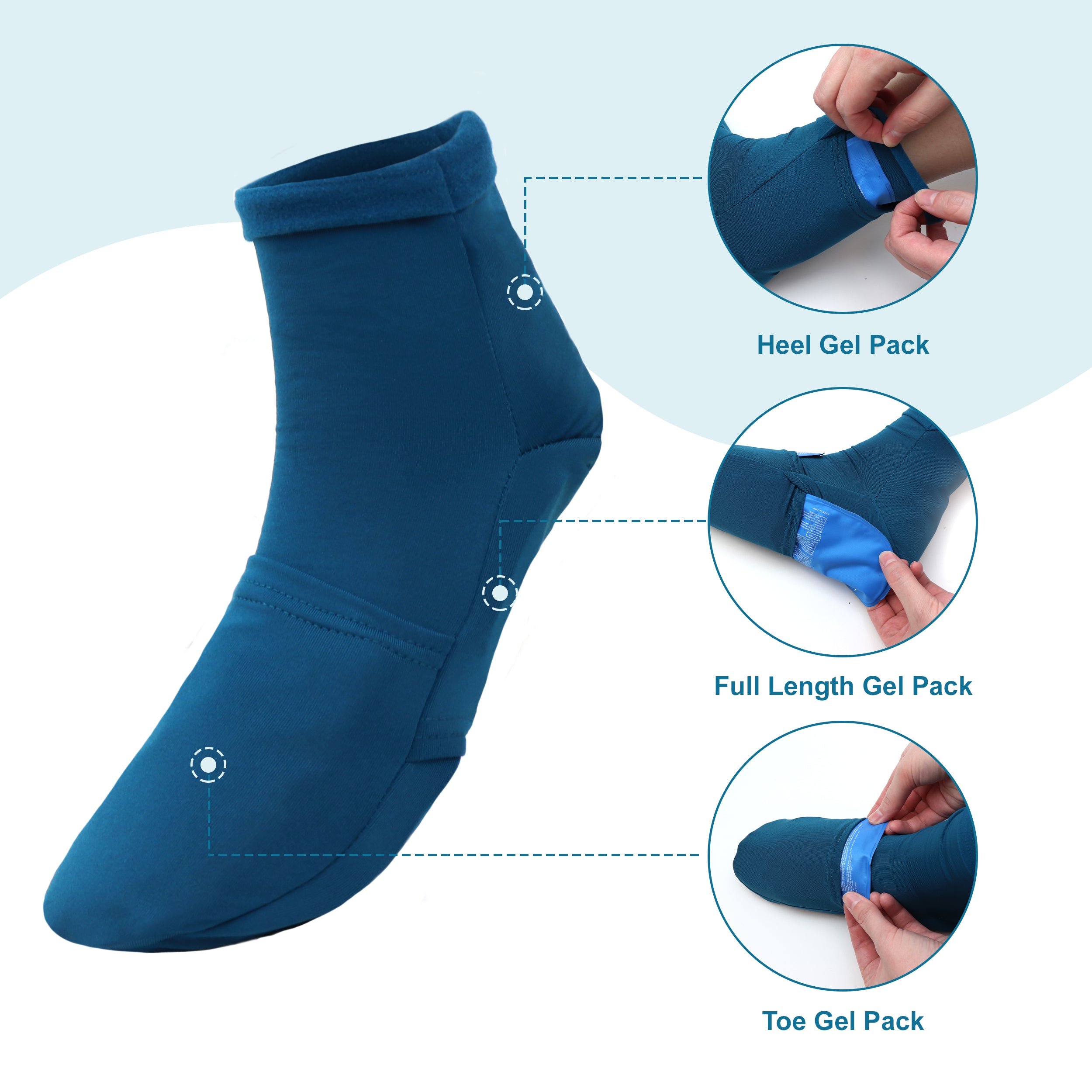 iGel Cold Therapy Socks